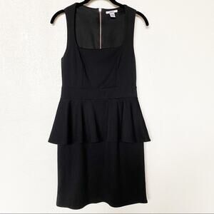 Bar III Square Neck Peplum Skirt Dress Size Small